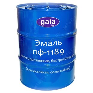 Эмаль ПФ-1189 25 кг антикоррозионная, быстросохнущая
