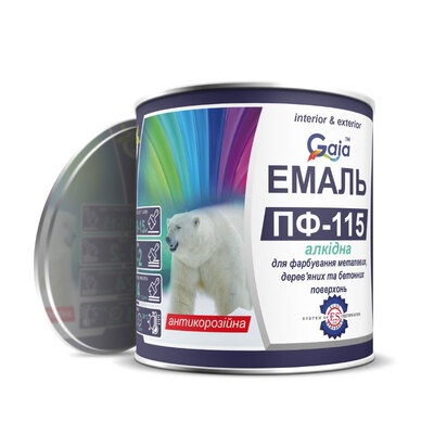 Эмаль ПФ-115 0,9 кг