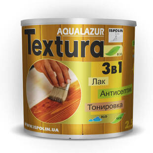 Лазурь для дерева "Аквалазурь Textura"