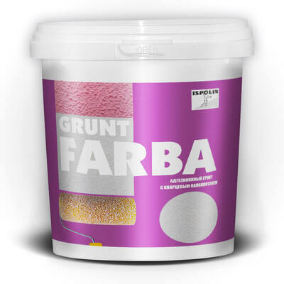 Грунт-фарба акрилова «Grunt Farba» з кварцовим наповнювачем Грунт-фарба акрилова «Grunt Farba» з кварцовим наповнювачем
